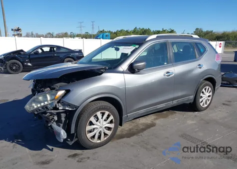 2016 Nissan Rogue S/Sl/Sv z USA, uszkodzony, nr VIN 5N1AT2MT2GC734056